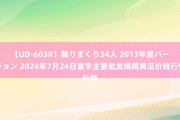 【UD-603R】騎りまくり34人 2013年度バージョン 2024年7月24日寰宇主要批发阛阓黄瓜价钱行情