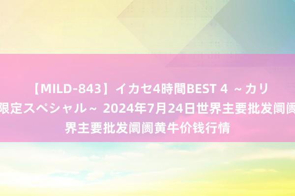 【MILD-843】イカセ4時間BEST 4 ～カリスマアイドル限定スペシャル～ 2024年7月24日世界主要批发阛阓黄牛价钱行情