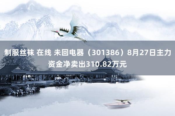 制服丝袜 在线 未回电器（301386）8月27日主力资金净卖出310.82万元