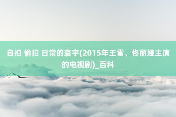 自拍 偷拍 日常的寰宇(2015年王雷、佟丽娅主演的电视剧)_百科